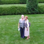 3 Tod and Normi on The Mount Lawn. Richard III's Tod Randolph with Shakespeare & Company's Normi Noel.